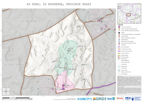 Microplanning: Nono, Mushenge, Mweka, Kasai, COD (2024)
