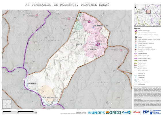 Microplanning: Pembeangu, Mushenge, Mweka, Kasai, COD (2024)