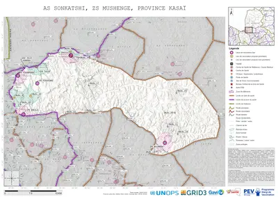 Microplanning: Sonkatshi, Mushenge, Mweka, Kasai, COD (2024)
