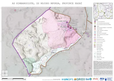 Microplanning: Kimbanguiste, Ndjoko-Mpunda, Mweka, Kasai, COD (2024)