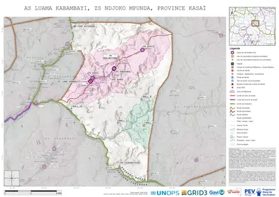 Microplanning: Luama-Kabambayi, Ndjoko-Mpunda, Mweka, Kasai, COD (2024)