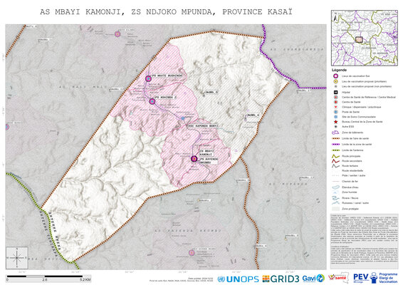 Microplanning: Mbayi-Kamonji, Ndjoko-Mpunda, Mweka, Kasai, COD (2024)