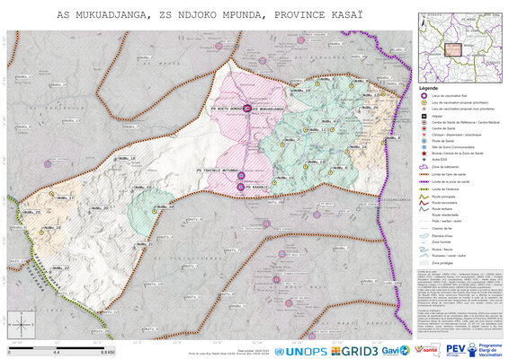 Microplanning: Mukuadjanga, Ndjoko-Mpunda, Mweka, Kasai, COD (2024)