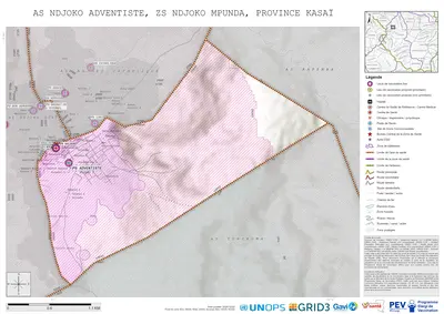 Microplanning: Ndjoko-Adventiste, Ndjoko-Mpunda, Mweka, Kasai, COD (2024)