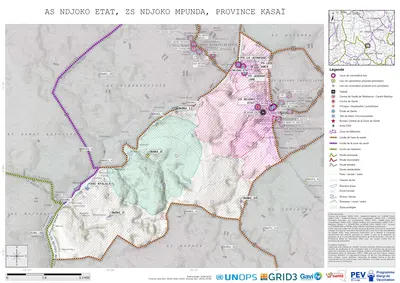 Microplanning: Ndjoko-Etat, Ndjoko-Mpunda, Mweka, Kasai, COD (2024)