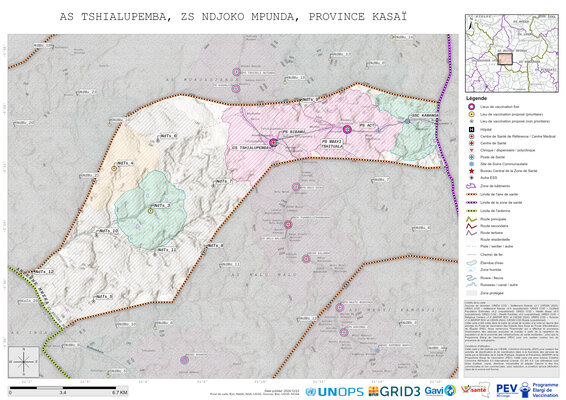 Microplanning: Tshialupemba, Ndjoko-Mpunda, Mweka, Kasai, COD (2024)