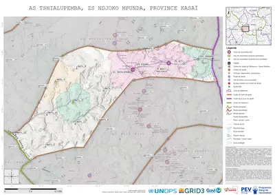 Microplanning: Tshialupemba, Ndjoko-Mpunda, Mweka, Kasai, COD (2024)