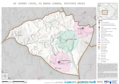 Microplanning: Ibombo-Iyeye, Banga-Lubaka, Tshikapa, Kasai, COD (2024)