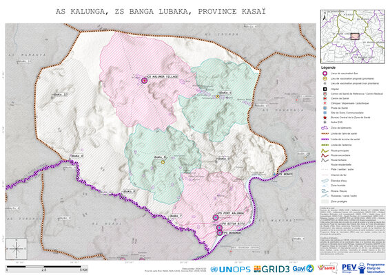 Microplanning: Kalunga, Banga-Lubaka, Tshikapa, Kasai, COD (2024)