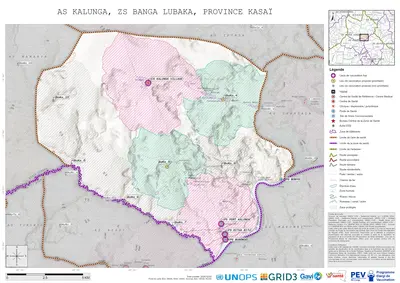 Microplanning: Kalunga, Banga-Lubaka, Tshikapa, Kasai, COD (2024)