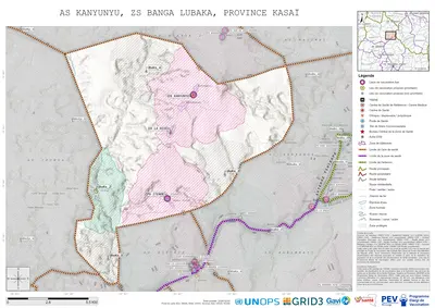 Microplanning: Kanyunyu, Banga-Lubaka, Tshikapa, Kasai, COD (2024)