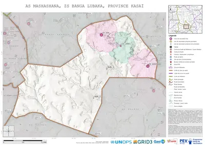 Microplanning: Mashashana, Banga-Lubaka, Tshikapa, Kasai, COD (2024)