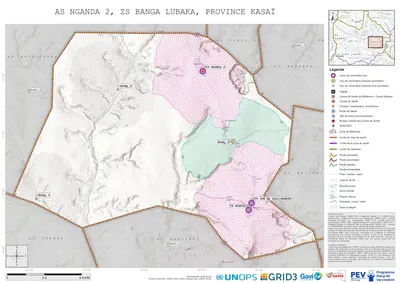 Microplanning: Nganda-2, Banga-Lubaka, Tshikapa, Kasai, COD (2024)