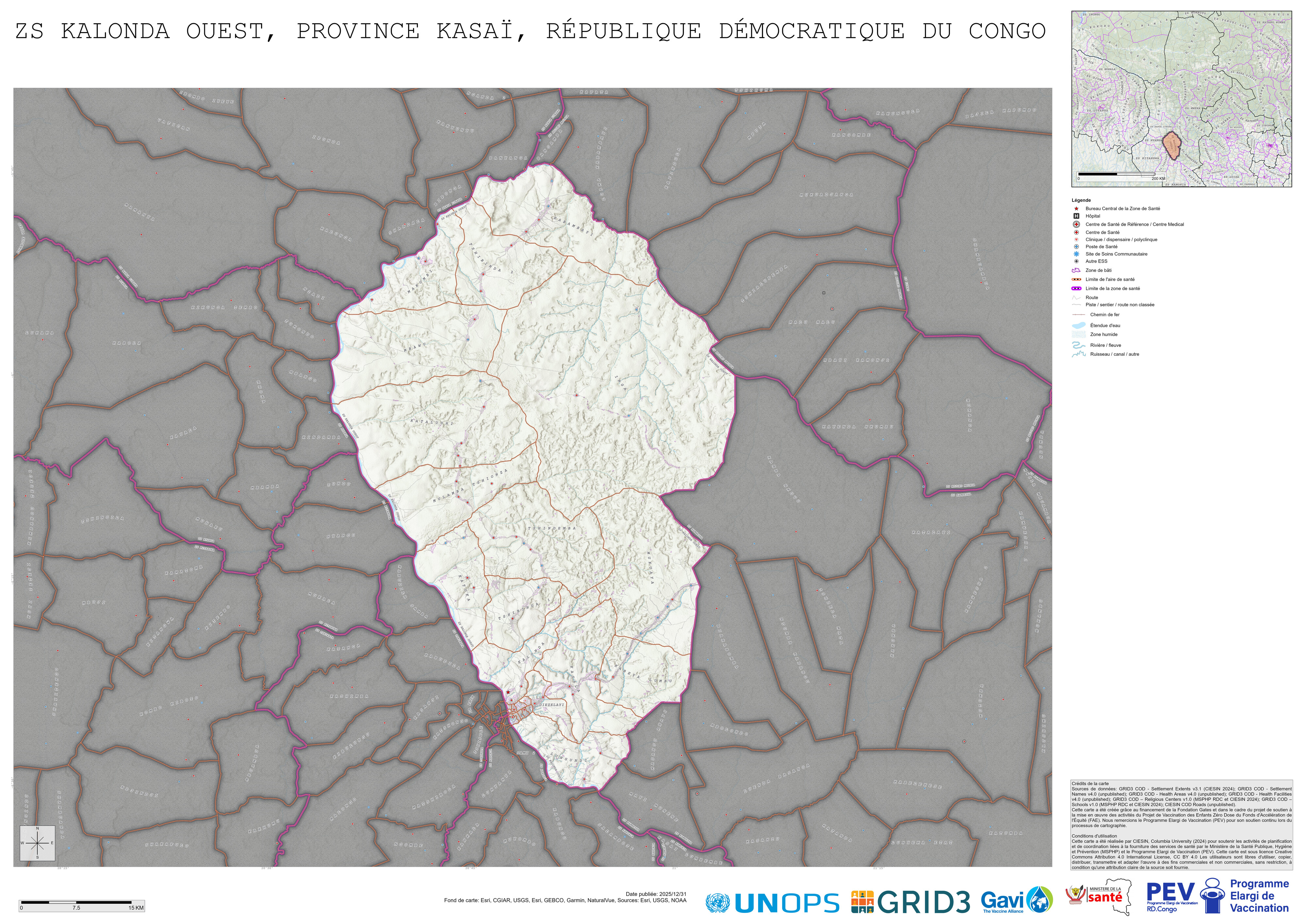 Reference Minimal: Kalonda-Ouest, Tshikapa, Kasai, COD (2025)