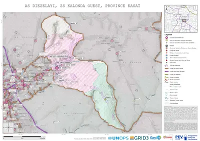 Microplanning: Diezelayi, Kalonda-Ouest, Tshikapa, Kasai, COD (2024)