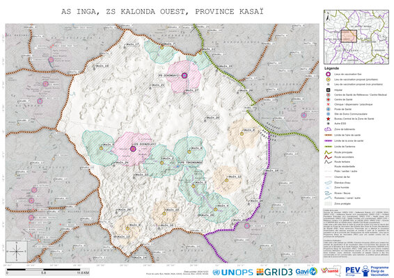 Microplanning: Inga, Kalonda-Ouest, Tshikapa, Kasai, COD (2024)