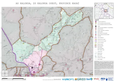 Microplanning: Kalonda, Kalonda-Ouest, Tshikapa, Kasai, COD (2024)