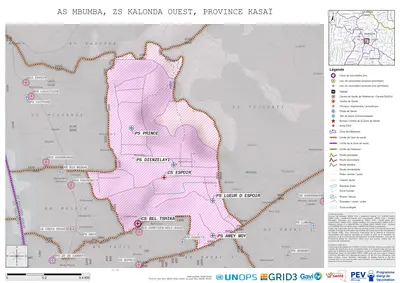 Microplanning: Mbumba, Kalonda-Ouest, Tshikapa, Kasai, COD (2024)