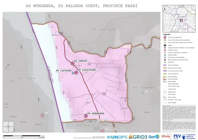Microplanning: Mungenda, Kalonda-Ouest, Tshikapa, Kasai, COD (2024)