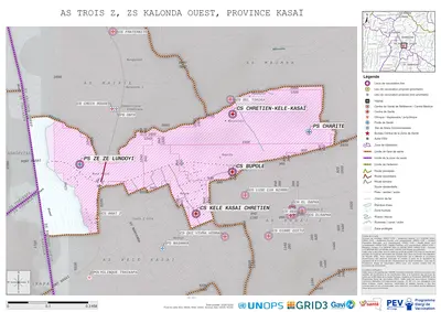 Microplanning: Trois-Z, Kalonda-Ouest, Tshikapa, Kasai, COD (2024)