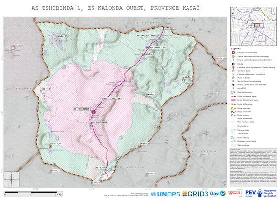 Microplanning: Tshibinda-1, Kalonda-Ouest, Tshikapa, Kasai, COD (2024)