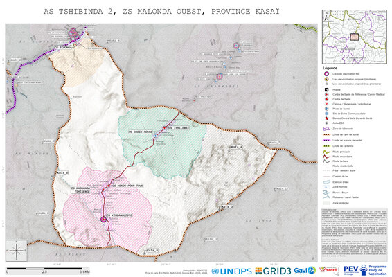 Microplanning: Tshibinda-2, Kalonda-Ouest, Tshikapa, Kasai, COD (2024)