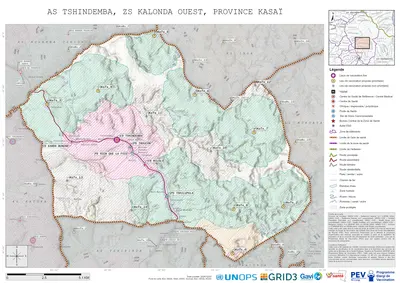 Microplanning: Tshindemba, Kalonda-Ouest, Tshikapa, Kasai, COD (2024)