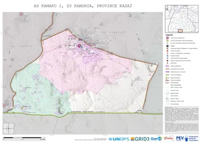 Microplanning: Kamako-1, Kamonia, Tshikapa, Kasai, COD (2024)