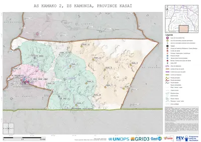 Microplanning: Kamako-2, Kamonia, Tshikapa, Kasai, COD (2024)