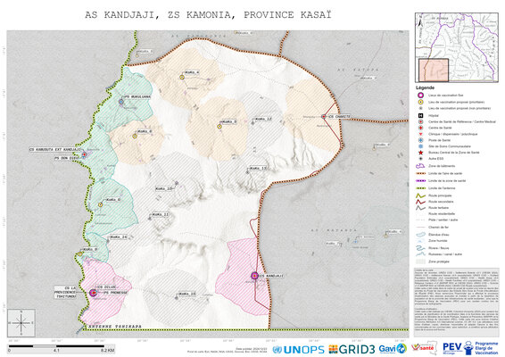Microplanning: Kandjaji, Kamonia, Tshikapa, Kasai, COD (2024)