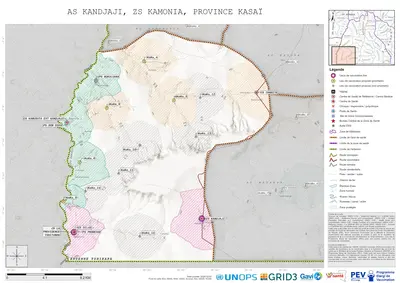 Microplanning: Kandjaji, Kamonia, Tshikapa, Kasai, COD (2024)