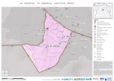 Microplanning: Kasekue, Kamonia, Tshikapa, Kasai, COD (2024)
