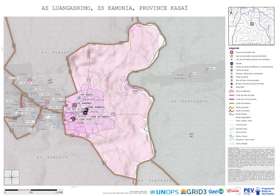 Microplanning: Luangashimo, Kamonia, Tshikapa, Kasai, COD (2024)