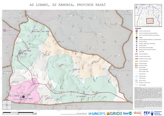 Microplanning: Lubami, Kamonia, Tshikapa, Kasai, COD (2024)