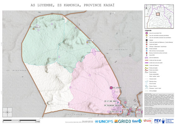 Microplanning: Luyembe, Kamonia, Tshikapa, Kasai, COD (2024)