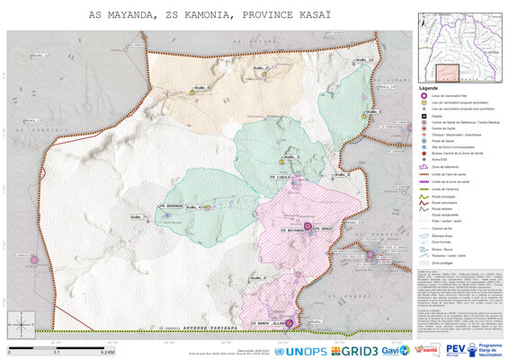 Microplanning: Mayanda, Kamonia, Tshikapa, Kasai, COD (2024)