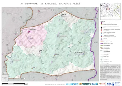 Microplanning: Nsokombe, Kamonia, Tshikapa, Kasai, COD (2024)