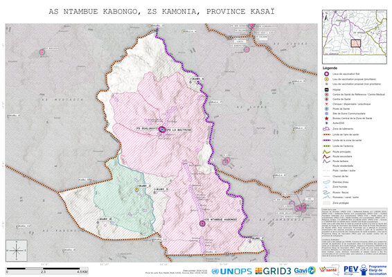 Microplanning: Ntambue-Kabongo, Kamonia, Tshikapa, Kasai, COD (2024)