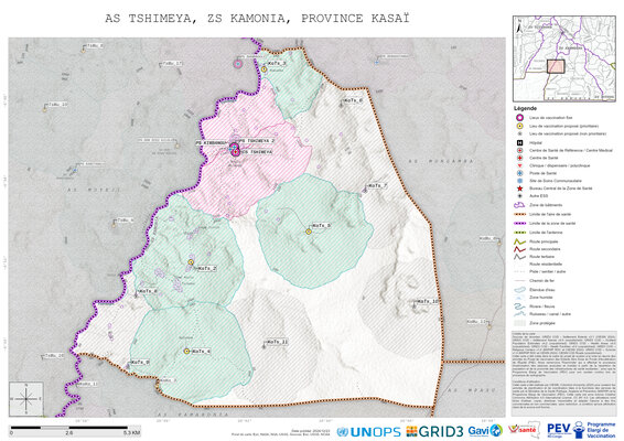 Microplanning: Tshimeya, Kamonia, Tshikapa, Kasai, COD (2024)