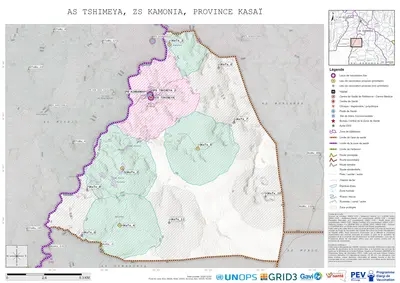 Microplanning: Tshimeya, Kamonia, Tshikapa, Kasai, COD (2024)