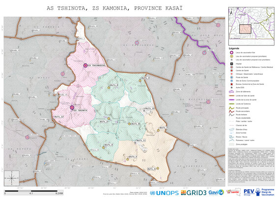 Microplanning: Tshinota, Kamonia, Tshikapa, Kasai, COD (2024)