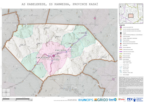 Microplanning: Kabelekese, Kamwesha, Tshikapa, Kasai, COD (2024)
