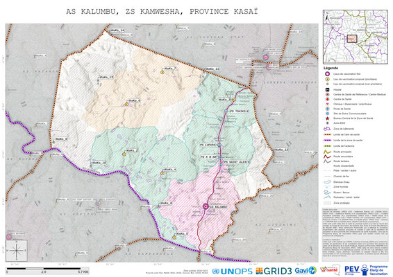 Microplanning: Kalumbu, Kamwesha, Tshikapa, Kasai, COD (2024)