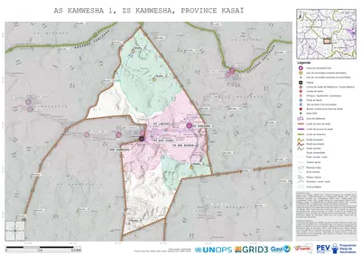 Microplanning: Kamwesha-1, Kamwesha, Tshikapa, Kasai, COD (2024)