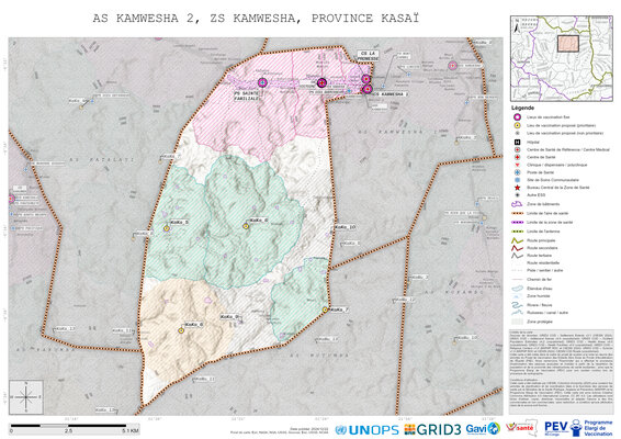 Microplanning: Kamwesha-2, Kamwesha, Tshikapa, Kasai, COD (2024)