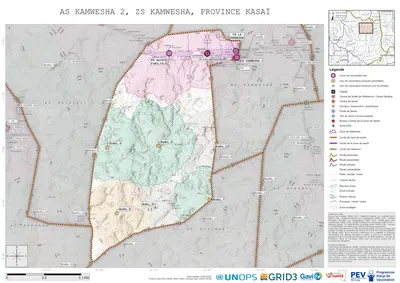 Microplanning: Kamwesha-2, Kamwesha, Tshikapa, Kasai, COD (2024)