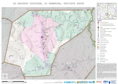 Microplanning: Kasonga-Tshinyam, Kamwesha, Tshikapa, Kasai, COD (2024)