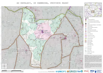 Microplanning: Katalayi, Kamwesha, Tshikapa, Kasai, COD (2024)