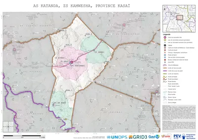 Microplanning: Katanda, Kamwesha, Tshikapa, Kasai, COD (2024)