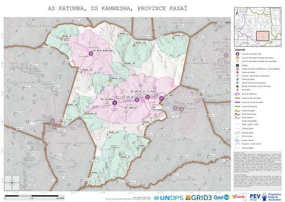 Microplanning: Katumba, Kamwesha, Tshikapa, Kasai, COD (2024)